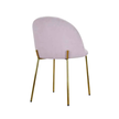 Ariana original gold krzesło tapicerowane na złotej nogach (3)