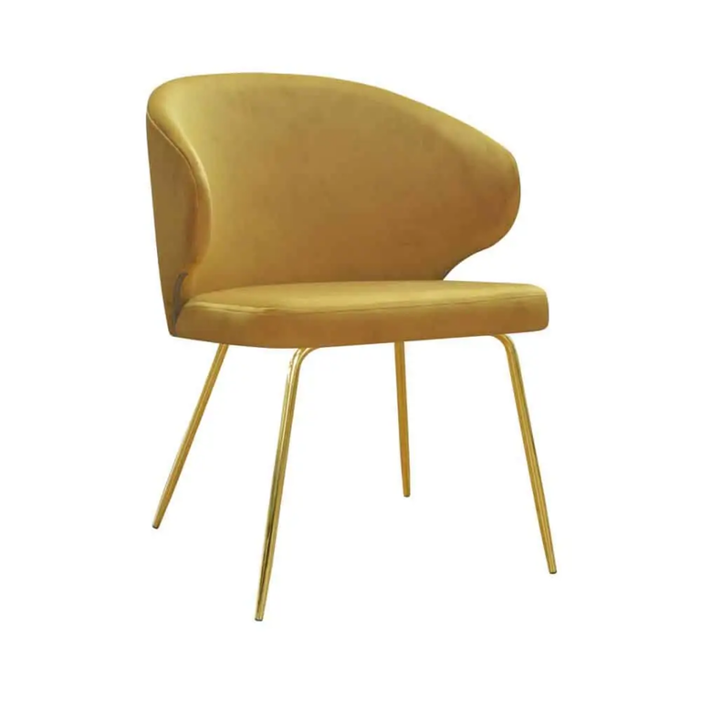 Atlanta ideal gold krzesło tapicerowane na złotych nogach (1)