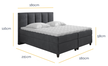ARIZONA łóżko kontynentalne 180x200 z dwoma warstwami sprężynującymi i topperem (2)