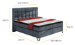 ALEXANDER łóżko kontynentalne z podstawą ze sprężynami kieszeniowymi 160x200 (3)