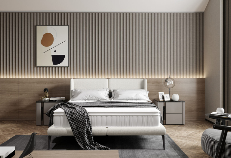 TESSINA łóżko tapicerowane 140x200cm