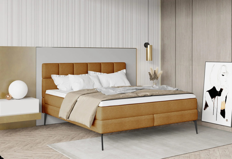 ADEL łóżko kontynentalne 140x200cm