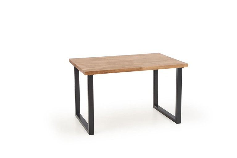 RADUS - stół prostokątny 140X85 drewno lite-dębowe, kolor: dąb naturalny (1)