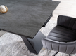 EZRA rozkładany stół z marmurowym szklanym blatem 160-240x90cm (3)