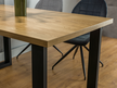 PERSI stół z litego drewna dębowego na metalowej podstawie  (3)