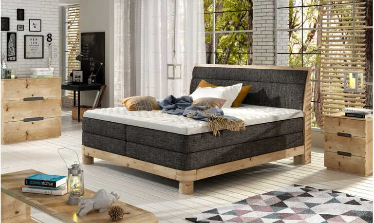 Donna kontynentalne łóżko tapicerowane 140x200
