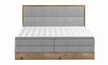 Trento LED kontynentalne łóżko tapicerowane 140x200 (4)